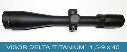 VISOR DELTA TITANIUM 1,5-9x45