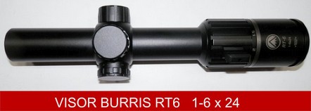 VISOR BURRIS RT6  1-6 x 24