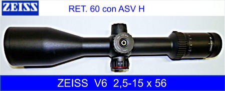 VISOR ZEISS V6  2,5-15x56 ASV