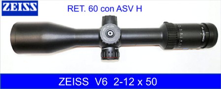 VISOR ZEISS V6  2-12x50 ASV