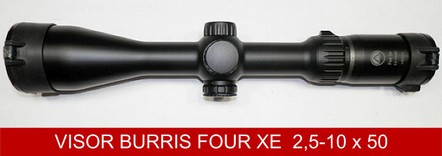 VISOR BURRIS FOUR XE  2,5-10 x 50