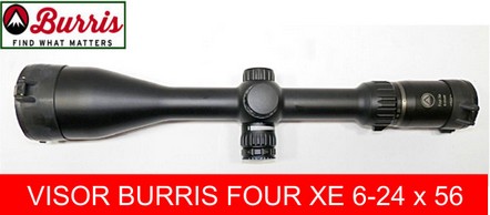 VISOR BURRIS FOUR XE 6-24 x 56 RET. E3