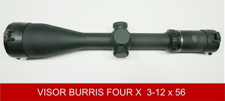 VISOR BURRIS FOUR X  3-12 x 56