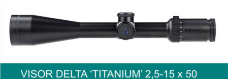 VISOR DELTA TITANIUM 2,5-15 x 50