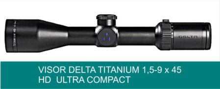 VISOR DELTA TITANIUM 1,5-9x45 HD ULTRA COMPACT